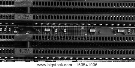 Slot For Ram On Motherboard.concepts Parts Of Computer