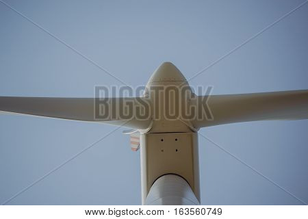 Windturbine At Sunny Day