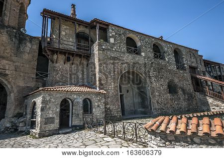 Georgia Kakheti. Alaverdi - monastery and cathedral officially the Cathedral of St. George in the Akhmeta region of Kakheti.