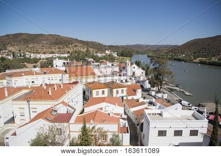 Europe Portugal Algarve Alcoutim Rio Guadiana