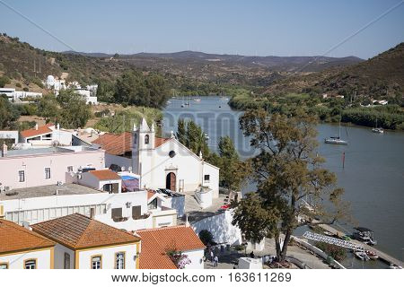 Europe Portugal Algarve Alcoutim Rio Guadiana