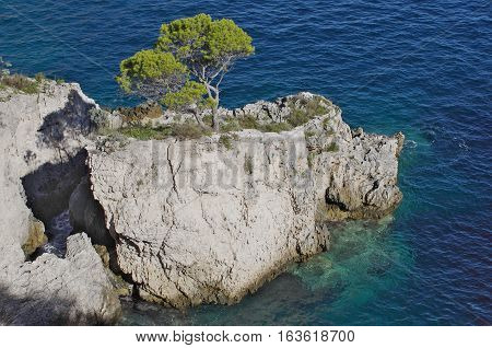 Coastline Of The Tremiti, Remote Islands On Th Adriatic Sea.