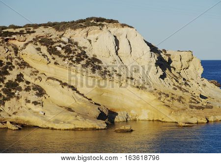 Coastline Of The Tremiti, Remote Islands On Th Adriatic Sea.