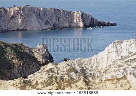 Coastline Of The Tremiti, Remote Islands On Th Adriatic Sea.