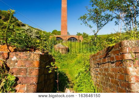 Derelict Cemaes Brickworks, Anglesey