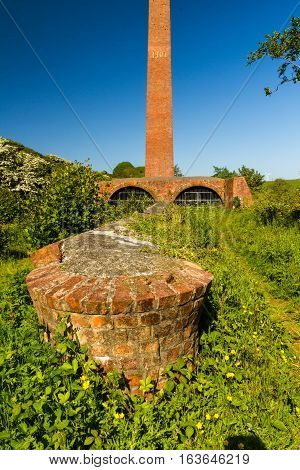 Derelict Cemaes Brickworks, Anglesey
