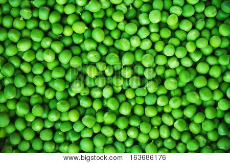 Peas green color food agriculture fresh texture photo stock