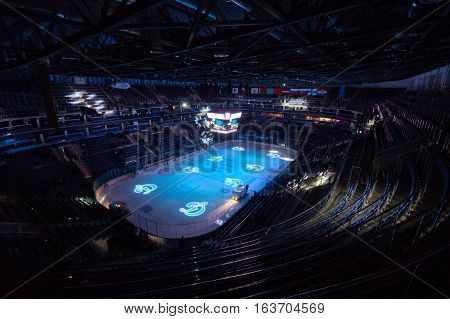 Interior Of Vtb Ice Arena