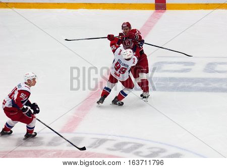 A. Kopeikin (25) Fault On A. Polunin (99)