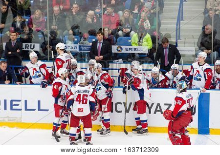 Lokomotiv Team On Timeout