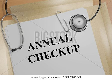 Annual Checkup - Medical Concept