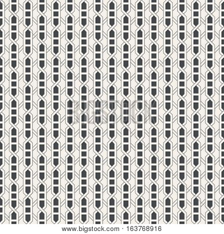 Seamless pattern. Stylish geometric texture. Modern linear ornament. Regularly repeating thin line grids with intersecting geometrical outline shapes: squres; hexagons; polygons
