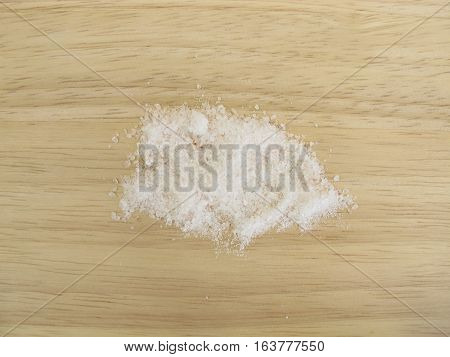 Finely ground not iodized red rock salt