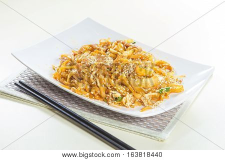 a chinese cuisine photo of fried noodles
