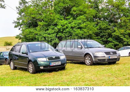 Skoda Fabia And Volkswagen Passat