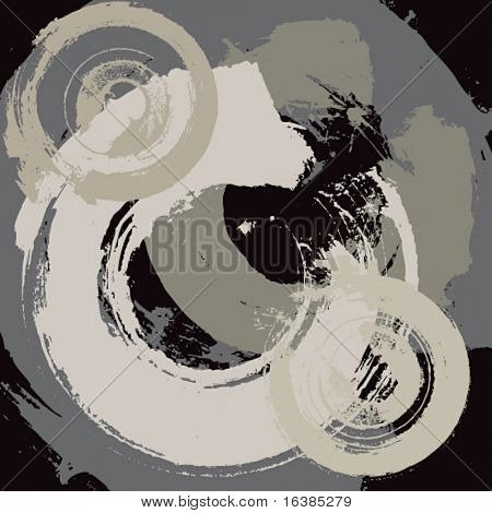 Abstract Grunge hintergrund mit radialen Strichen