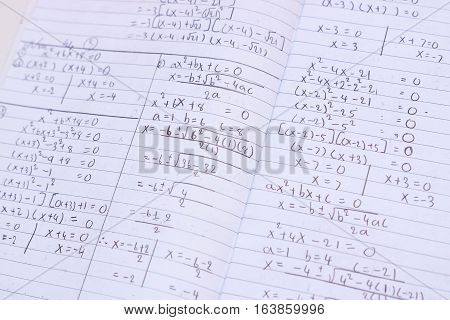 Doing difficult math homework / Solving Exponential Equations