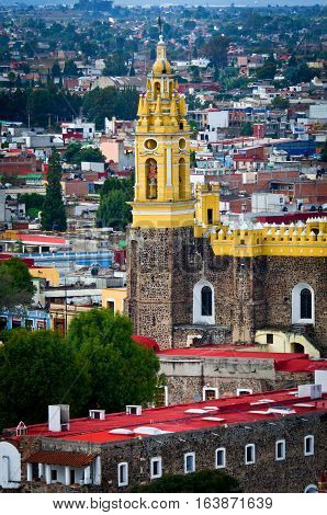 Convent Of San Gabriel In Cholula, Mexico