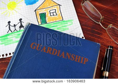 Book with title Guardianships and children's picture. (I am owner of picture.)
