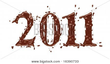 2011 - Čokoládové abeceda symboly
