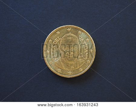 Pope Francis I 50 Cents Coin