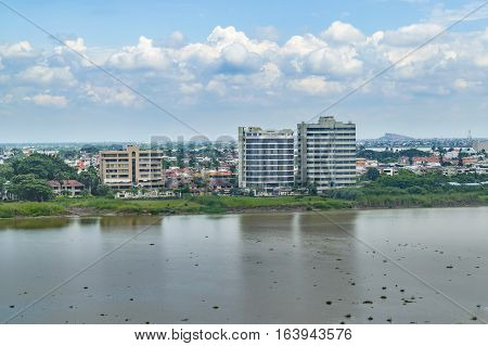 Guayaquil Aerial View From Window Plane