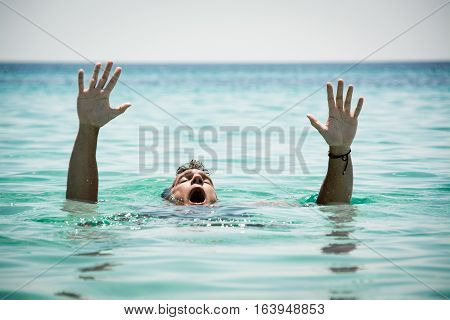 Drowning Man