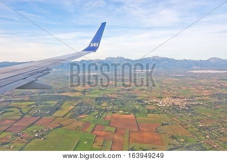 Aerial Mallorquin Landscape