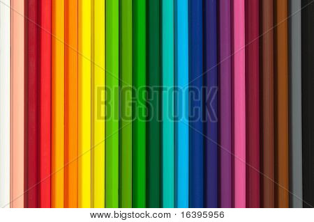 พื้นหลังมีสีสัน ด้วยดินสอสี