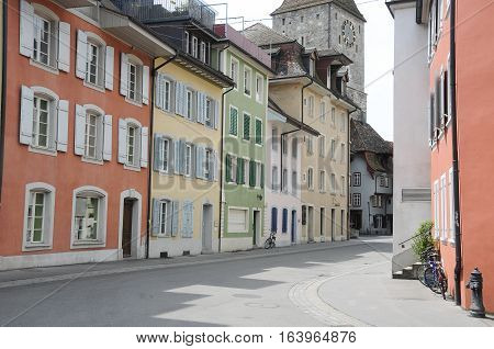 25 may 2014-danikem-suisse- overview of the city streets of danikem headquarters of the nuclear power plant G