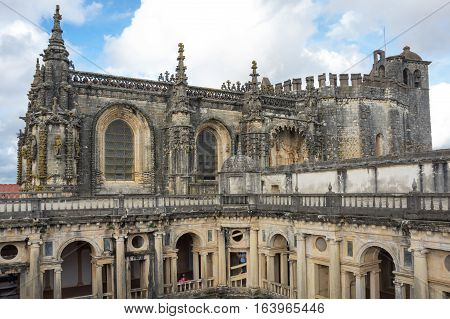 The Convent of Christ is a former Roman Catholic monastery in Tomar Portugal. The convent was founded by the Order of Poor Knights of the Temple (or Templar Knights) in 1118