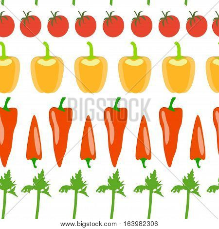 Vegetable Seamless Pattern