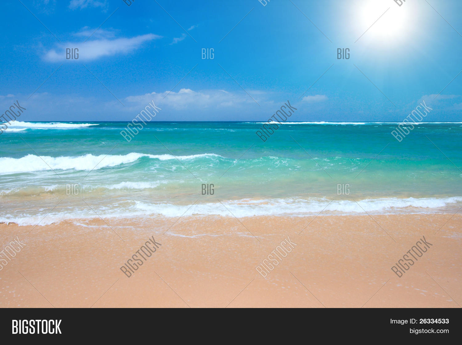 Beach Scene Image & Photo (Free Trial) | Bigstock