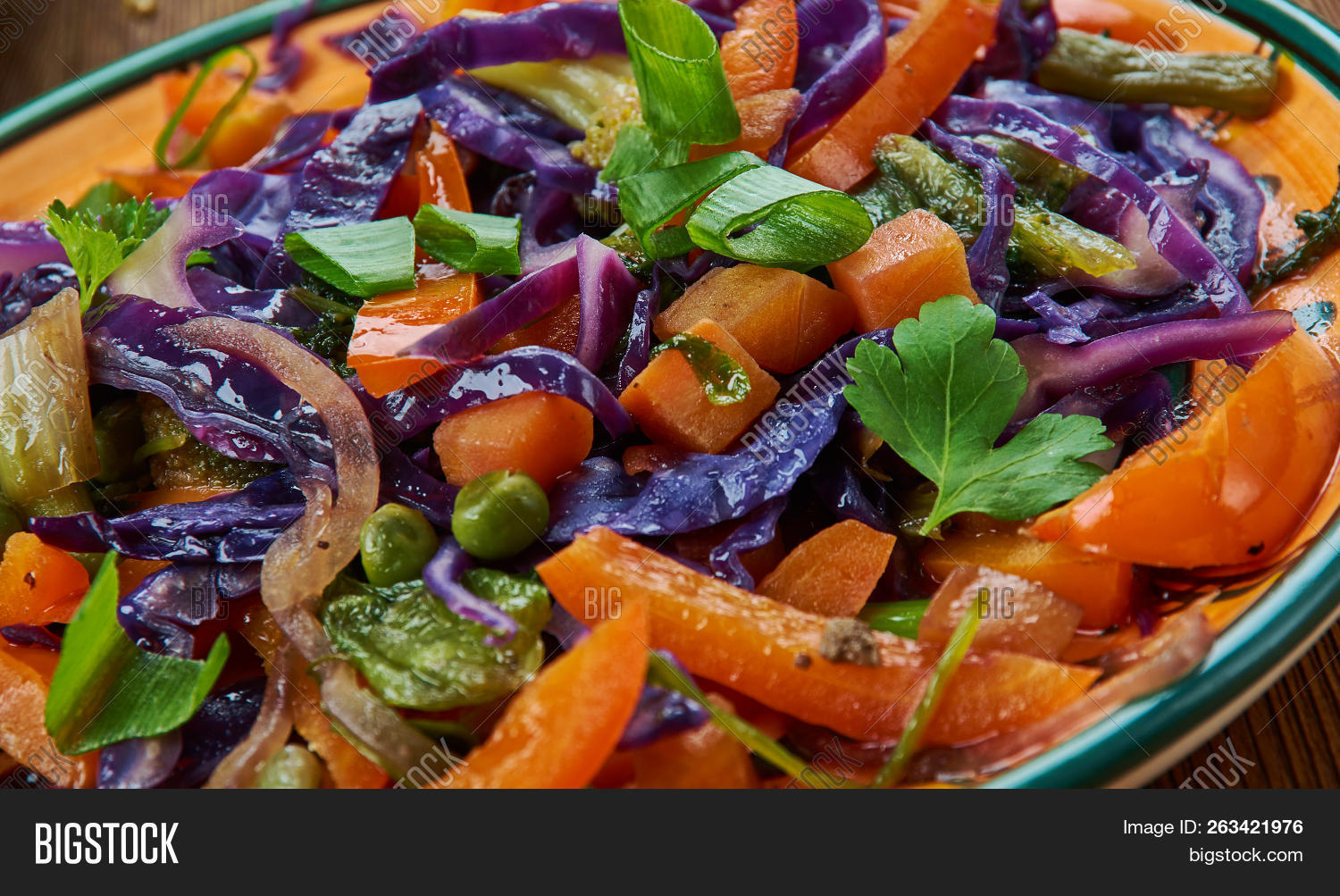 Mongolian Veggies Stir Image & Photo (Free Trial) Bigstock