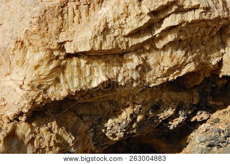 Geological Natural Monument, Quartz Crystal Druses In Western White Desert, Gabel El Cristal, Crista