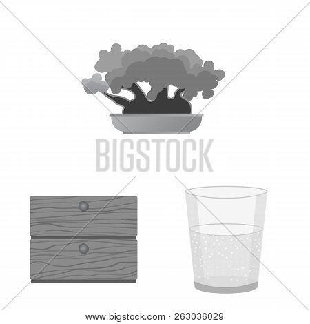 Vector Design Of Dreams And Night Icon. Set Of Dreams And Bedroom Vector Icon For Stock.