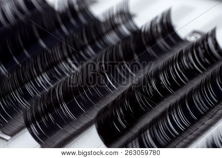 Set Eyelash Extension Tools White Isolated Background