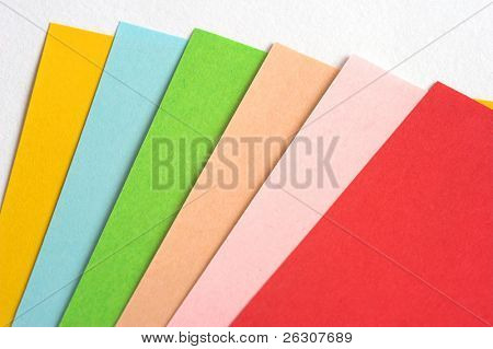 Farbiges Papier