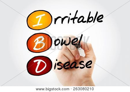 Ibd - Inflammatory Bowel Disease, Acronym Health Concept Background