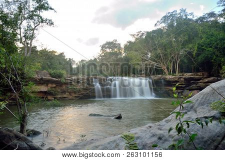 Wangyai Waterfall, Kantharalak District, Sisaket Province, Thailand