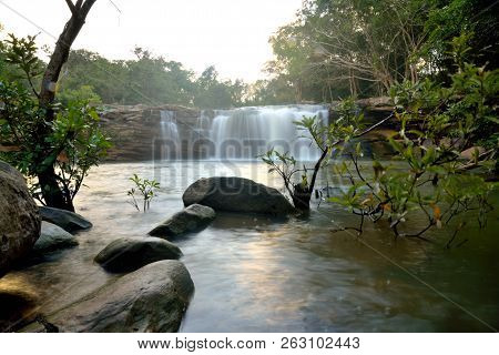 Wangyai Waterfall, Kantharalak District, Sisaket Province, Thailand