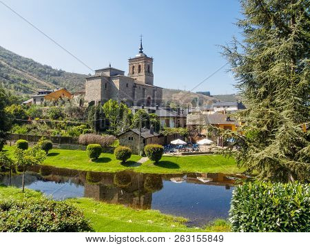 Church Of San Nicolas De Bari On The Banks Of The Meurelo River - Molinaseca, Castile And Leon, Spai