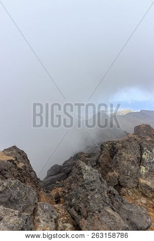View From Ruca Pichincha Over Quito, Ecuador