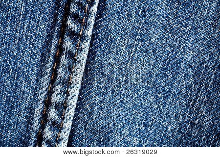 abstrakt Jeans Hintergrund, blaue Jeans Textur