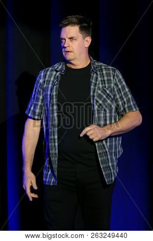 HUNTINGTON, NY - OCT 13: Comedian Jim Breuer performs at the Paramount on October 13, 2018 in Huntington, New York.