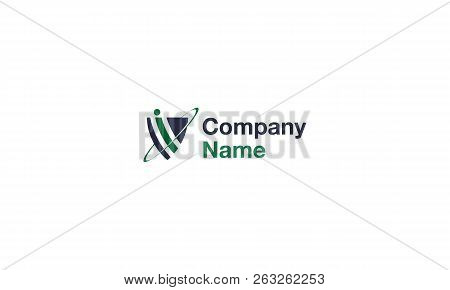 The Logo Is An Abstract Image Of The Shield And The Letter I, Personifying Information Protection.