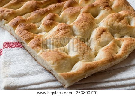 Turkish Bread Tirnak Pide Or Pita For Kebab