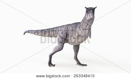 3d rendered illustration of a carnotaurus