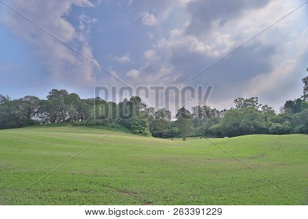 A Country Club Golf Course In Hong Kong