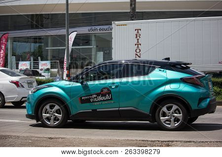 Toyota Chr Subcompact Crossover Suv Hybrid Car.